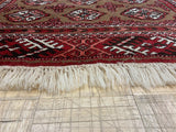 VINTAGE 3ft. x 4ft. GEOMETRIC BOKARA - David Tiftickjian & Sons