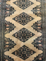 VINTAGE 3ft. x 4ft. GEOMETRIC KAZAK - David Tiftickjian & Sons