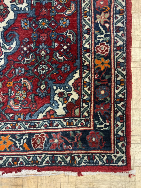 VINTAGE 3ft. x 4ft. TRADITIONAL BIDJAR - David Tiftickjian & Sons