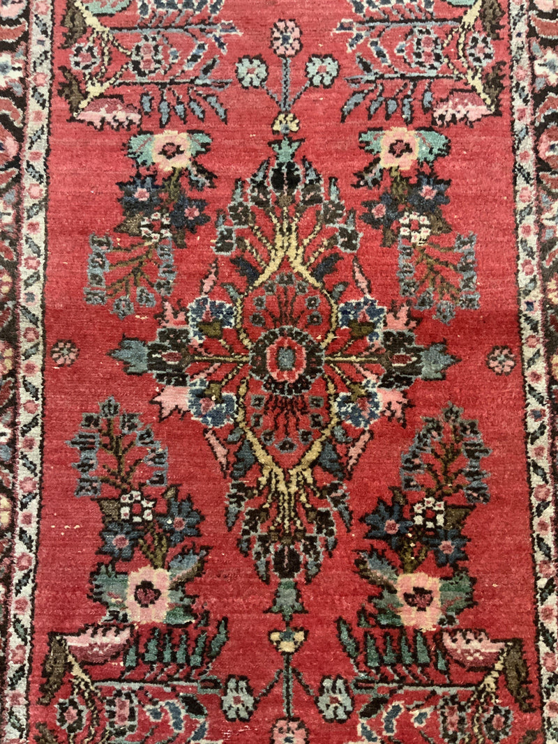 VINTAGE 3ft. x 4ft. TRADITIONAL DERGAZINE - David Tiftickjian & Sons