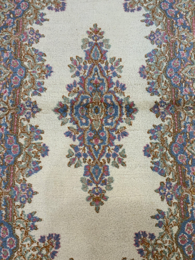 VINTAGE 3ft. x 5ft. FLORAL KERMAN - David Tiftickjian & Sons