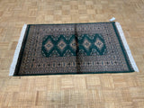 VINTAGE 3ft. x 5ft. GEOMETRIC BOKARA - David Tiftickjian & Sons