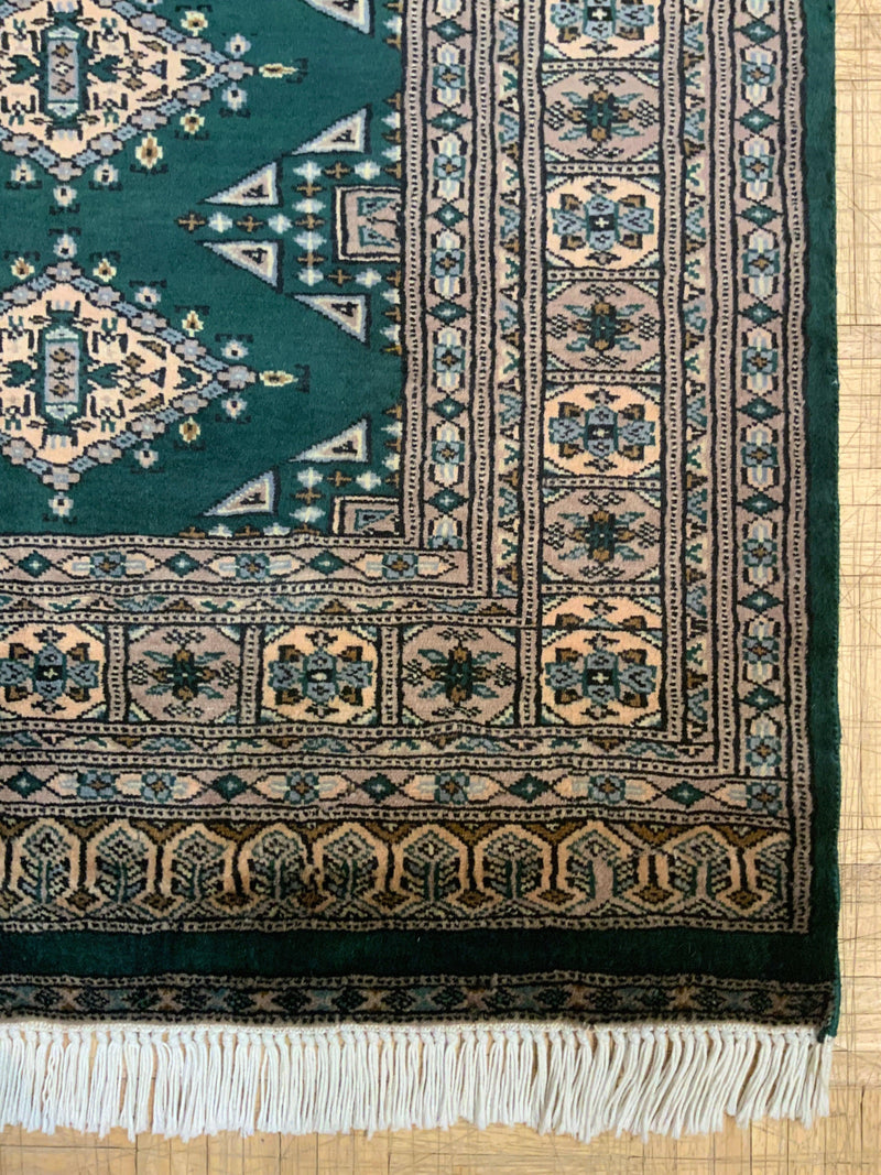 VINTAGE 3ft. x 5ft. GEOMETRIC BOKARA - David Tiftickjian & Sons