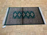 VINTAGE 3ft. x 5ft. GEOMETRIC BOKARA - David Tiftickjian & Sons