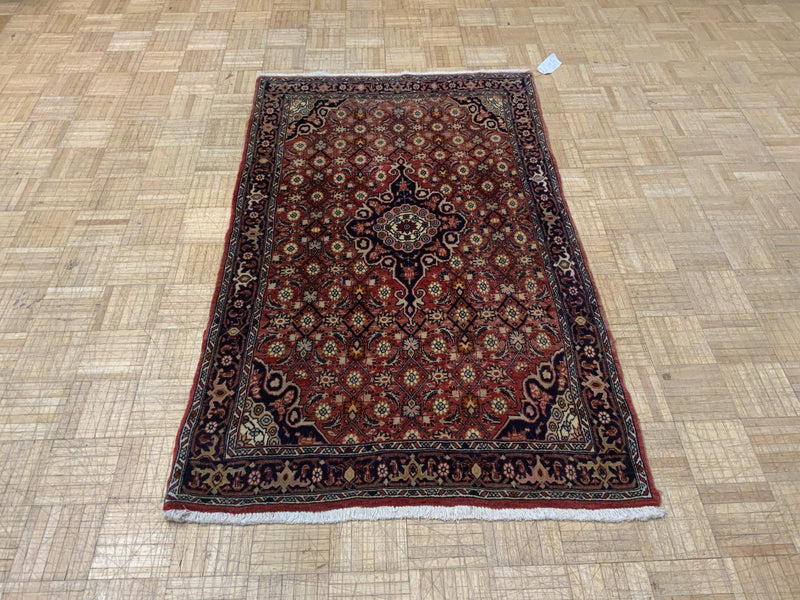 VINTAGE 3ft. x 5ft. TRADITIONAL BIDJAR - David Tiftickjian & Sons