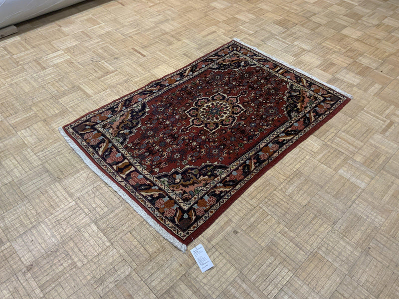 VINTAGE 3ft. x 5ft. TRADITIONAL BIDJAR - David Tiftickjian & Sons