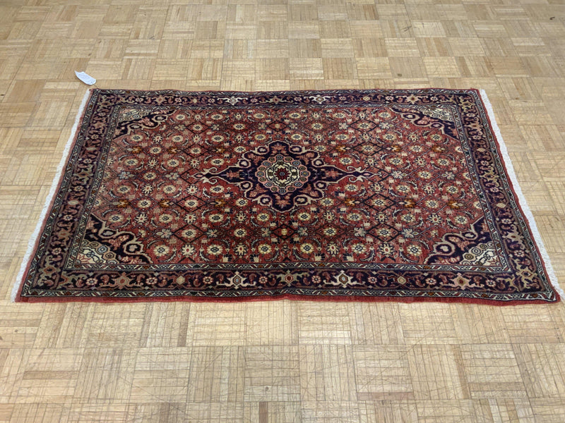 VINTAGE 3ft. x 5ft. TRADITIONAL BIDJAR - David Tiftickjian & Sons