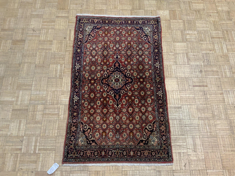 VINTAGE 3ft. x 5ft. TRADITIONAL BIDJAR - David Tiftickjian & Sons