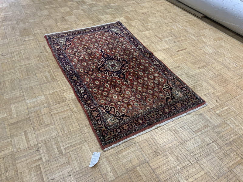 VINTAGE 3ft. x 5ft. TRADITIONAL BIDJAR - David Tiftickjian & Sons