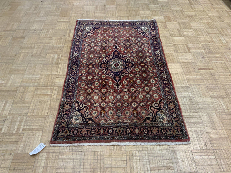 VINTAGE 3ft. x 5ft. TRADITIONAL BIDJAR - David Tiftickjian & Sons