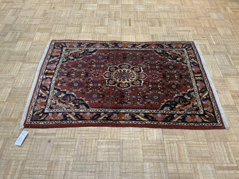 VINTAGE 3ft. x 5ft. TRADITIONAL BIDJAR - David Tiftickjian & Sons