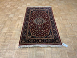 VINTAGE 3ft. x 5ft. TRADITIONAL KASHAN - David Tiftickjian & Sons