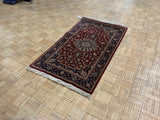 VINTAGE 3ft. x 5ft. TRADITIONAL KASHAN - David Tiftickjian & Sons