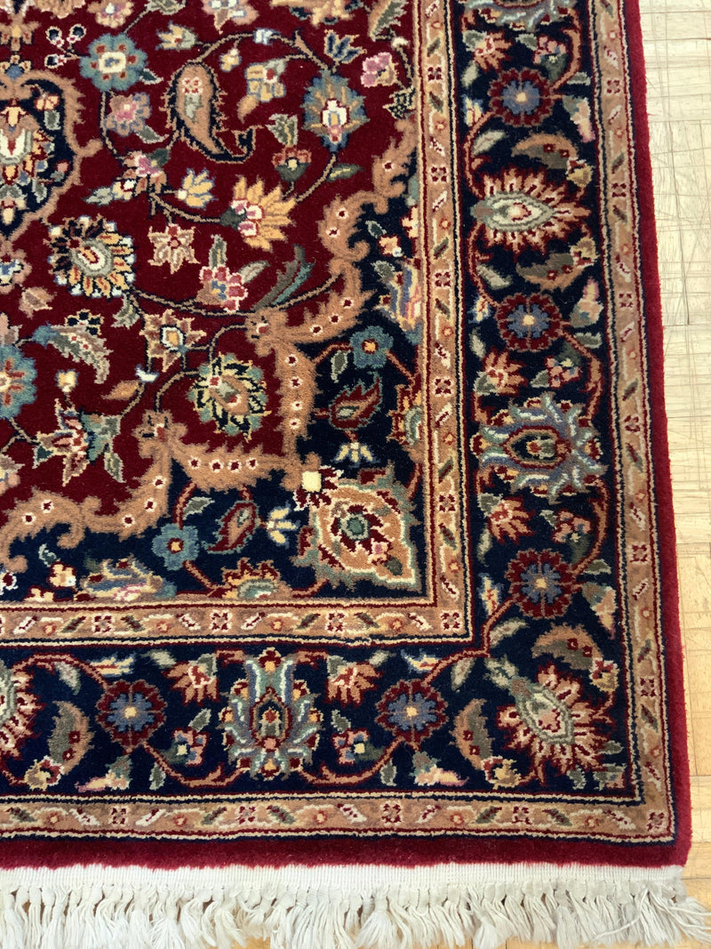 VINTAGE 3ft. x 5ft. TRADITIONAL KASHAN - David Tiftickjian & Sons