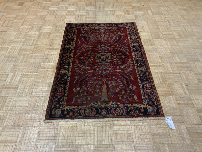 VINTAGE 3ft. x 5ft. TRADITIONAL SAROUK - David Tiftickjian & Sons