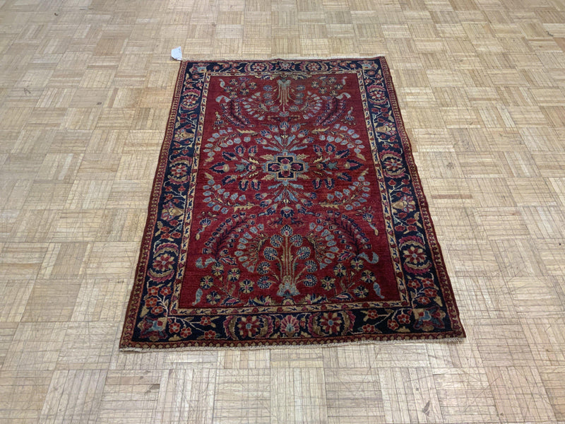 VINTAGE 3ft. x 5ft. TRADITIONAL SAROUK - David Tiftickjian & Sons