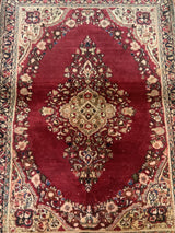 VINTAGE 3ft. x 5ft. TRADITIONAL SAROUK - David Tiftickjian & Sons