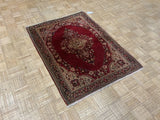VINTAGE 3ft. x 5ft. TRADITIONAL SAROUK - David Tiftickjian & Sons