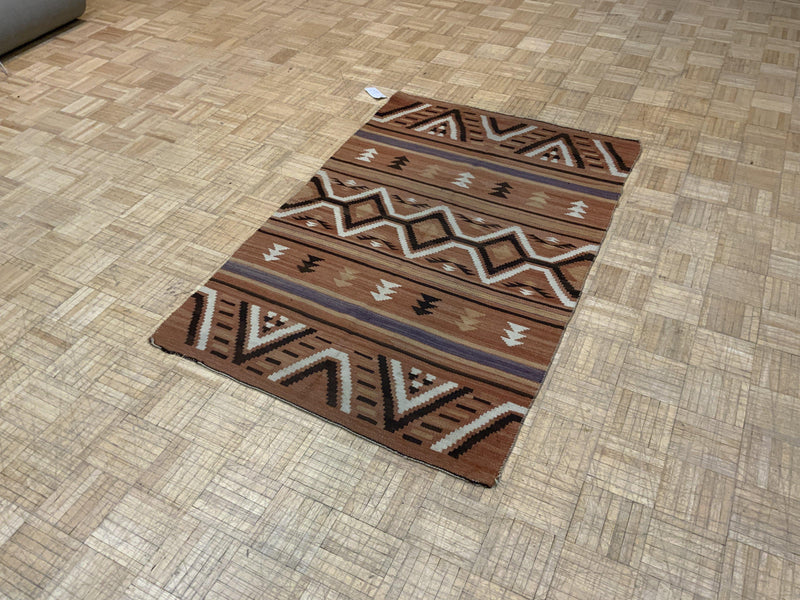 VINTAGE 3ft. x 5ft. TRANSITIONAL NAVAJO - David Tiftickjian & Sons