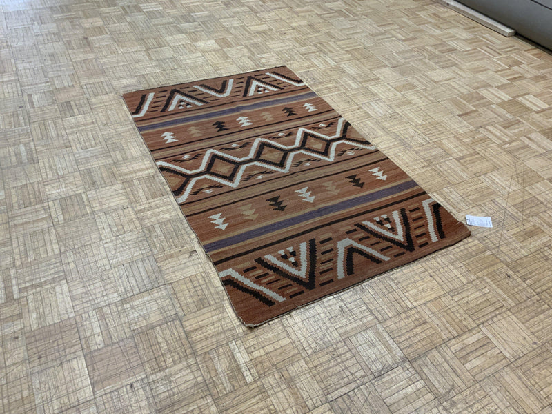VINTAGE 3ft. x 5ft. TRANSITIONAL NAVAJO - David Tiftickjian & Sons