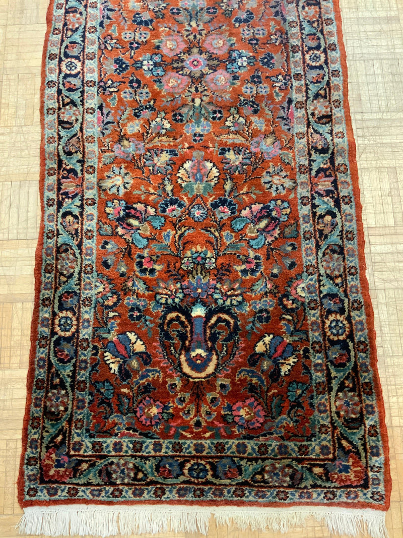 VINTAGE 3ft. x 7ft. TRADITIONAL SAROUK - David Tiftickjian & Sons