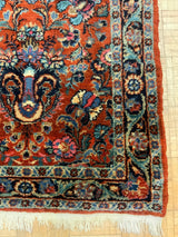 VINTAGE 3ft. x 7ft. TRADITIONAL SAROUK - David Tiftickjian & Sons
