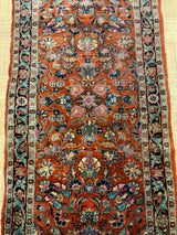 VINTAGE 3ft. x 7ft. TRADITIONAL SAROUK - David Tiftickjian & Sons