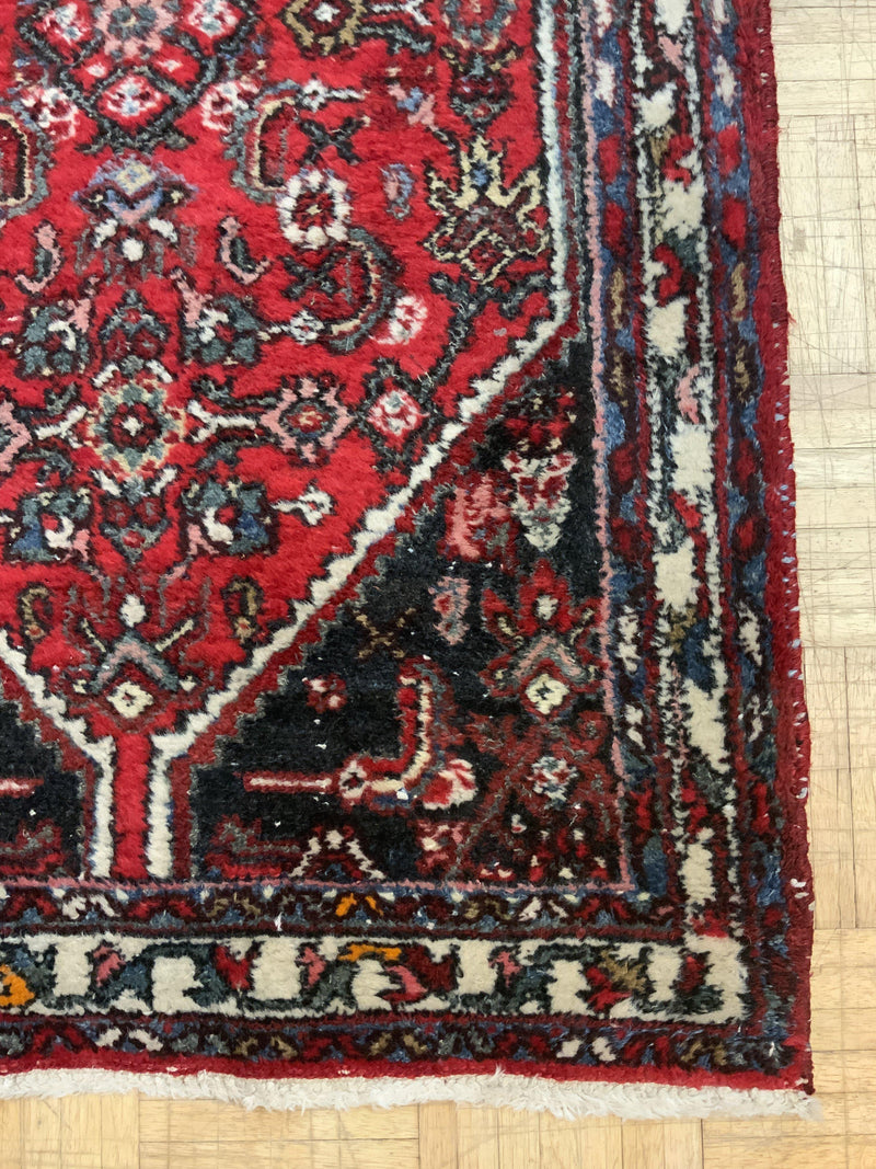 VINTAGE 3ft. x 9ft. TRADITIONAL HAMADAN - David Tiftickjian & Sons
