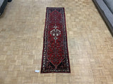 VINTAGE 3ft. x 9ft. TRADITIONAL HAMADAN - David Tiftickjian & Sons