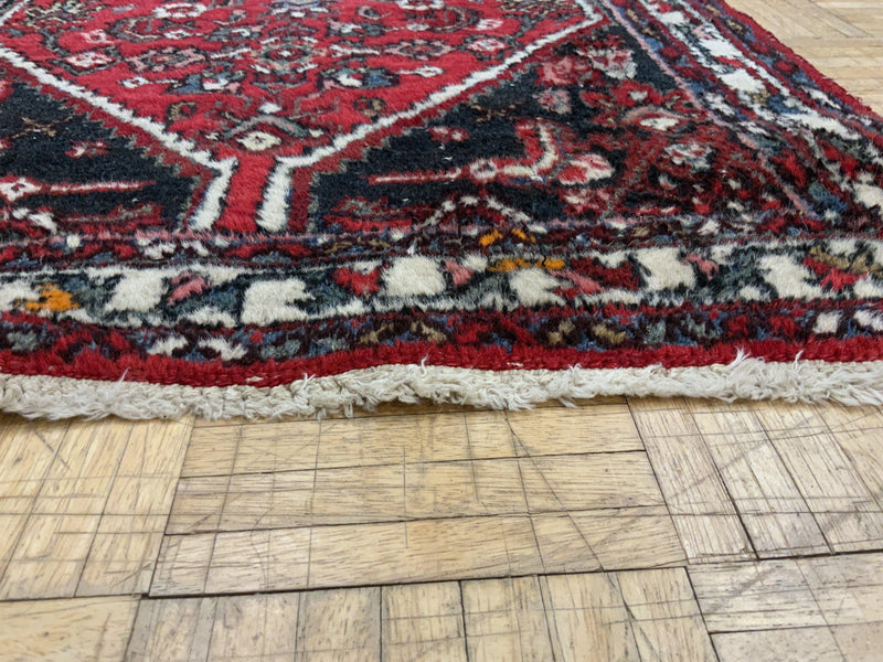 VINTAGE 3ft. x 9ft. TRADITIONAL HAMADAN - David Tiftickjian & Sons