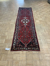 VINTAGE 3ft. x 9ft. TRADITIONAL HAMADAN - David Tiftickjian & Sons