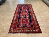 VINTAGE 4ft. x 10ft. TRANSITIONAL  HAMADAN - David Tiftickjian & Sons