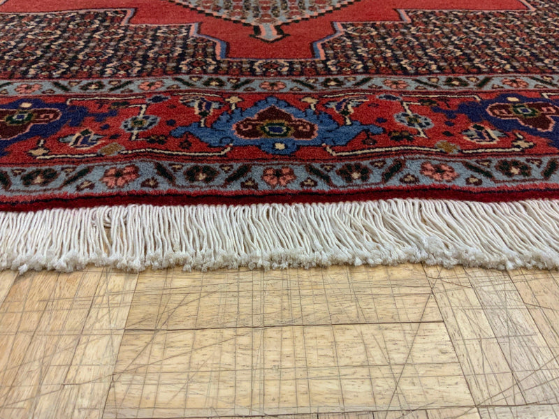 VINTAGE 4ft. x 4ft. GEOMETRIC SENNEH - David Tiftickjian & Sons