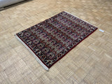 VINTAGE 4ft. x 5ft. TRANSITIONAL MEHRIVAN - David Tiftickjian & Sons