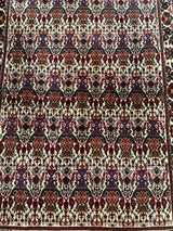 VINTAGE 4ft. x 5ft. TRANSITIONAL MEHRIVAN - David Tiftickjian & Sons