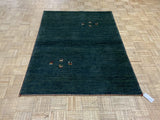 VINTAGE 4ft. x 6ft. MODERN GABBEH - David Tiftickjian & Sons