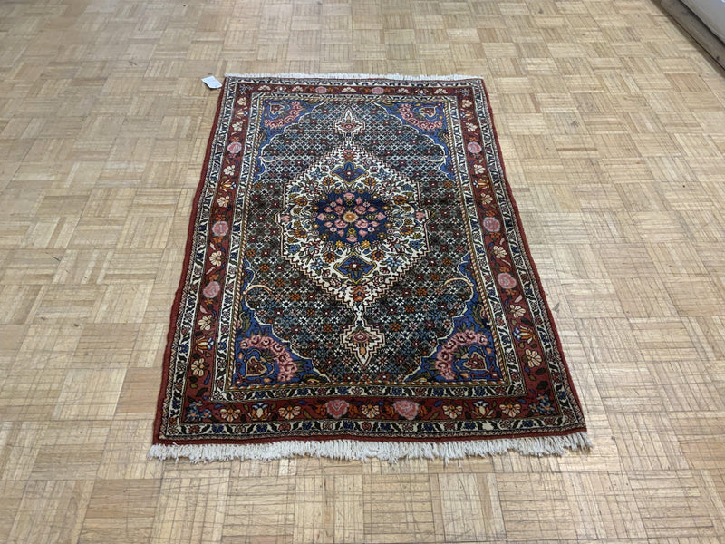 VINTAGE 4ft. x 6ft. TRADITIONAL BAKHTIARI - David Tiftickjian & Sons