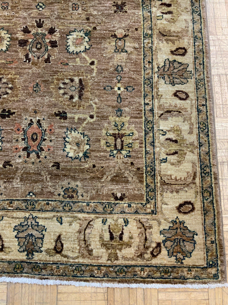 VINTAGE 4ft. x 6ft. TRANSITIONAL PESHAWAR - David Tiftickjian & Sons