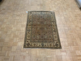 VINTAGE 4ft. x 6ft. TRANSITIONAL PESHAWAR - David Tiftickjian & Sons