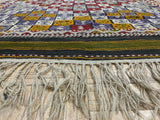 VINTAGE 4ft. x 6ft. TRANSITIONAL SOUMAK - David Tiftickjian & Sons