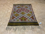 VINTAGE 4ft. x 6ft. TRANSITIONAL SOUMAK - David Tiftickjian & Sons