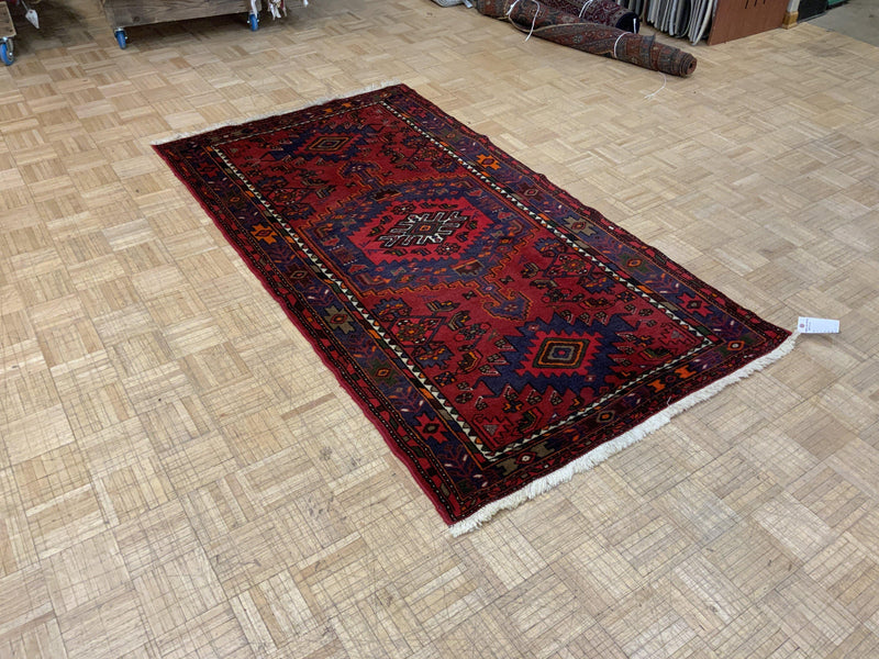 VINTAGE 4ft. x 7ft. TRANSITIONAL KARAJA - David Tiftickjian & Sons