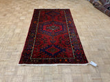 VINTAGE 4ft. x 7ft. TRANSITIONAL KARAJA - David Tiftickjian & Sons