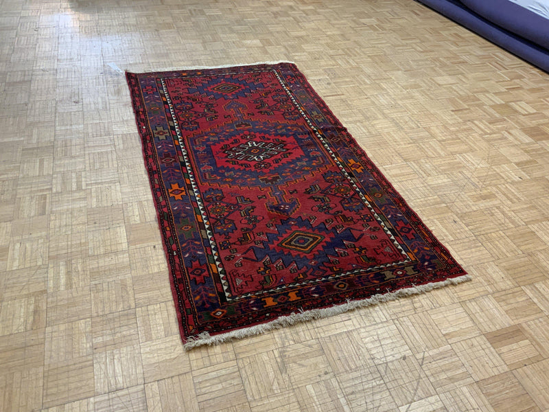VINTAGE 4ft. x 7ft. TRANSITIONAL KARAJA - David Tiftickjian & Sons