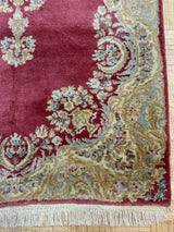VINTAGE 4ft. x 8ft. FLORAL KERMAN - David Tiftickjian & Sons