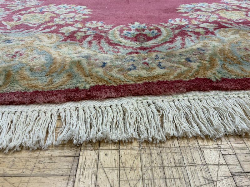 VINTAGE 4ft. x 8ft. FLORAL KERMAN - David Tiftickjian & Sons