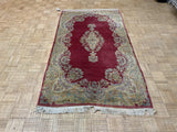 VINTAGE 4ft. x 8ft. FLORAL KERMAN - David Tiftickjian & Sons