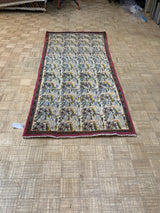 VINTAGE 4ft. x 8ft. PICTORAL HAMADAN - David Tiftickjian & Sons