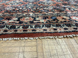 VINTAGE 5ft. x 10ft. TRADITIONAL SAROUK - David Tiftickjian & Sons