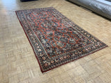 VINTAGE 5ft. x 10ft. TRADITIONAL SAROUK - David Tiftickjian & Sons